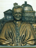 Mons. Rossano  - lavorazione in bronzo - 2005